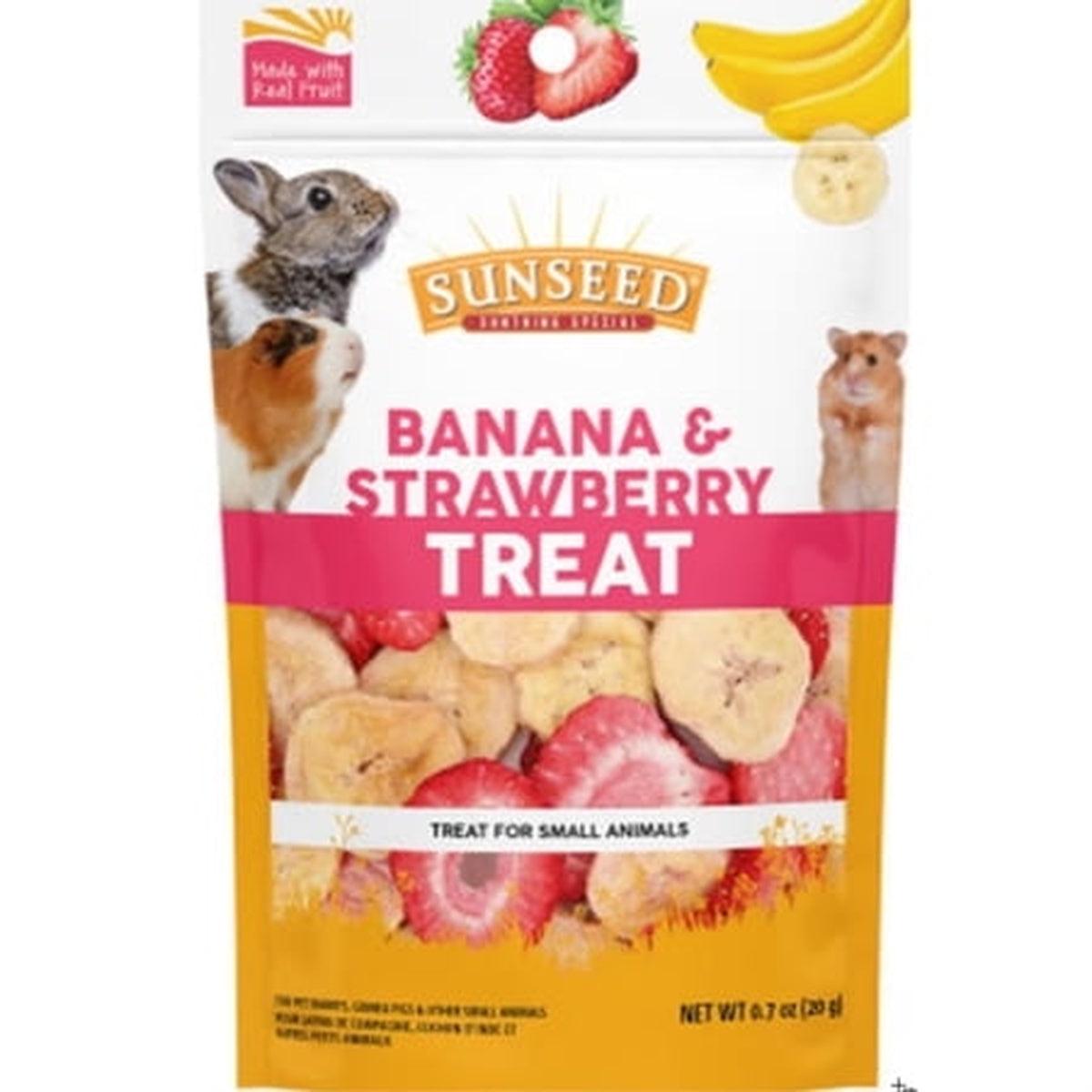 Banana and Strawberry Small Animal Treat